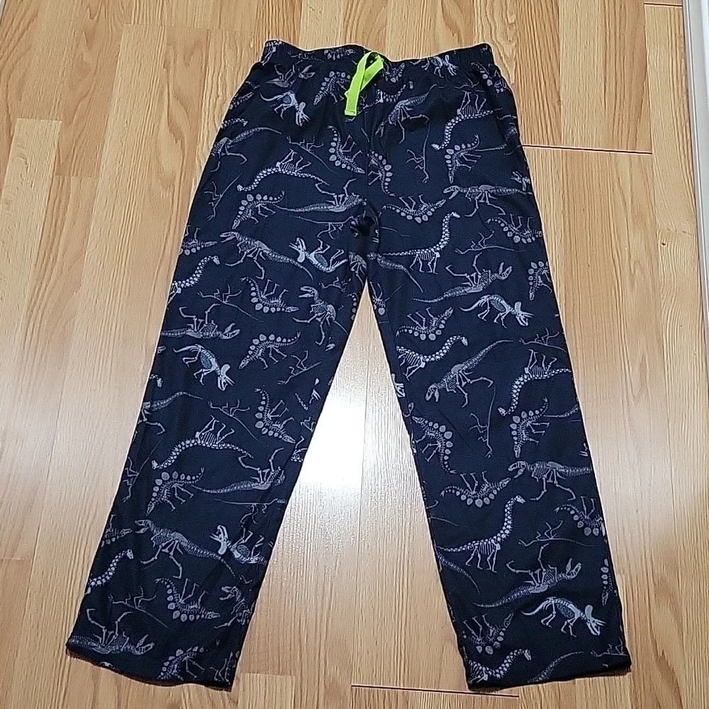 arizona boys Dinosaur flannel pj bottoms size large